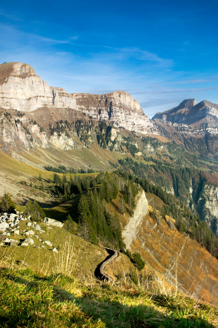 breathtaking swiss alps view in walenstadt 29422402